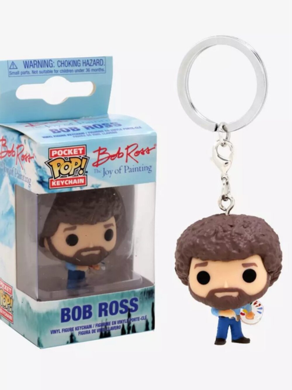 Funko Bob Ross Pocket Pop Keychain The Joy of Painting #30302